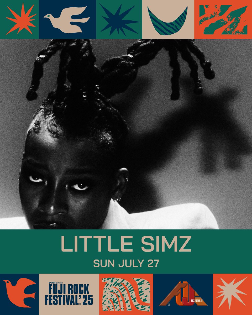 ━ 𝗡𝗘𝗪 ━ LITTLE SIMZ「Lotus」 待望のフジロック初出演を飾る