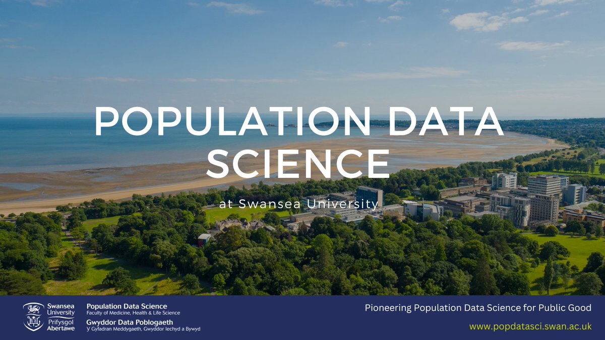 Population Data Science at Swansea University (@popdatasci_su) on Twitter photo Passionate about the transformative power of data in improving lives? 🚀
Join us at PopDataSci! Explore our latest job opportunities and discover what it's like to work in our multi-award-winning team👇 popdatasci.swan.ac.uk/about-us/jobs #TeamScience #DataDrivenImpact <a href="/SwanseaUni/">Swansea University</a> Passionate about the transformative power of data in improving lives? 🚀
Join us at PopDataSci! Explore our latest job opportunities and discover what it's like to work in our multi-award-winning team👇 popdatasci.swan.ac.uk/about-us/jobs #TeamScience #DataDrivenImpact <a href="/SwanseaUni/">Swansea University</a>
