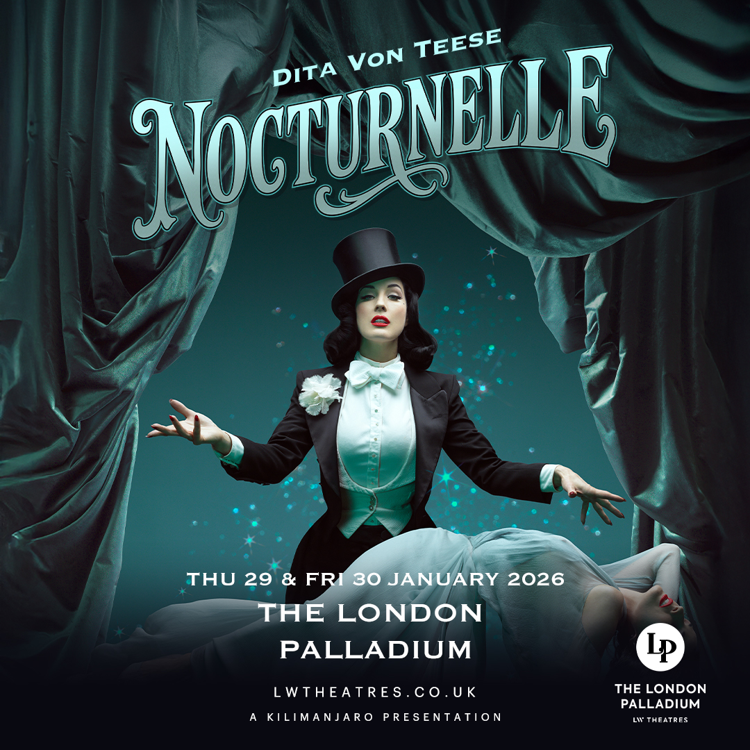 The London Palladium (@londonpalladium) on Twitter photo 📣 ON SALE NOW: <a href="/DitaVonTeese/">Dita Von Teese</a> is coming to The London Palladium with Nocturnelle - a seductive journey where old-Hollywood glamour weaves seamlessly into magical illusion 🪄
🎟️ lwtheatres.co.uk/whats-on/dita-… 📣 ON SALE NOW: <a href="/DitaVonTeese/">Dita Von Teese</a> is coming to The London Palladium with Nocturnelle - a seductive journey where old-Hollywood glamour weaves seamlessly into magical illusion 🪄
🎟️ lwtheatres.co.uk/whats-on/dita-…