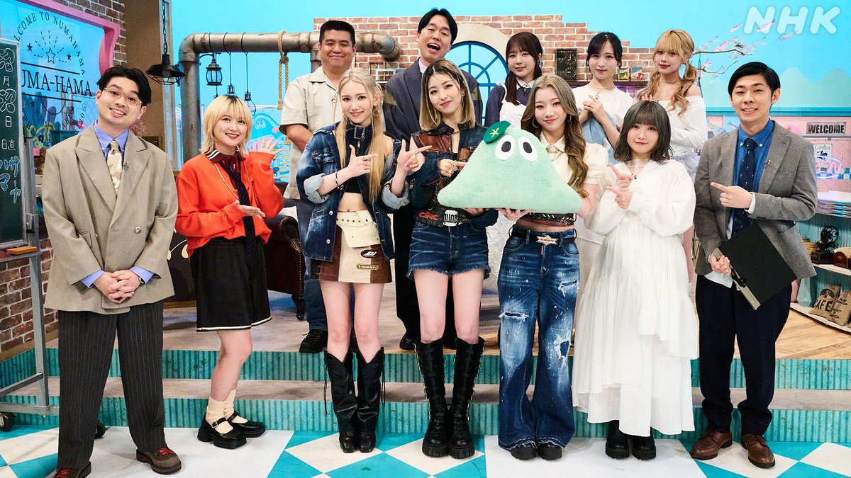 6月14日（土）夜8時の #NHK沼 は
IS:SUEと『ユイカ』の登場だぬ〜ん👀

心にグッとくる『 #ユイカ 』の歌詞の秘密に迫る
♪ #好きだから 。

#ISSUE が #StrayKids を踊ってみた
♪ #ISSUE_SHINING

#ジェラードン #小栗有以 #なえなの #ひなぽん #瀬川陽菜乃
nhk.jp/p/hamatta/ts/K…