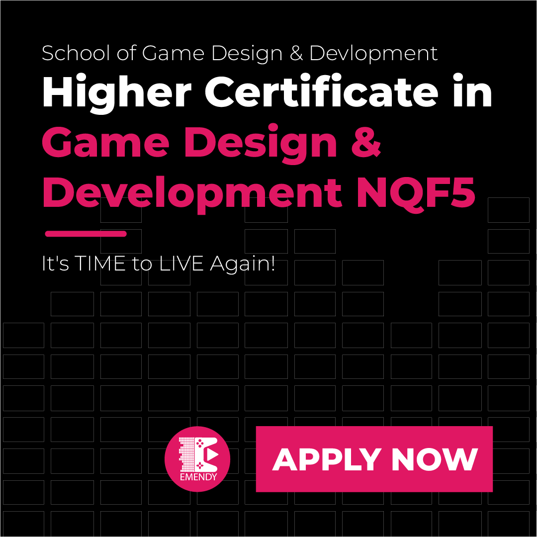 EMENDYInstitute's tweet photo. It’s not too late to start your journey in Game Design &amp; Development. Join Emendy’s School of Game Design &amp; Development and bring your ideas to life — from concept to console!

💥Apply now and take the leap into the world of gaming.
👉https://t.co/pundftVxgT

#ItsTIMEtoLIVEAgain! https://t.co/FwUtKlzEu0