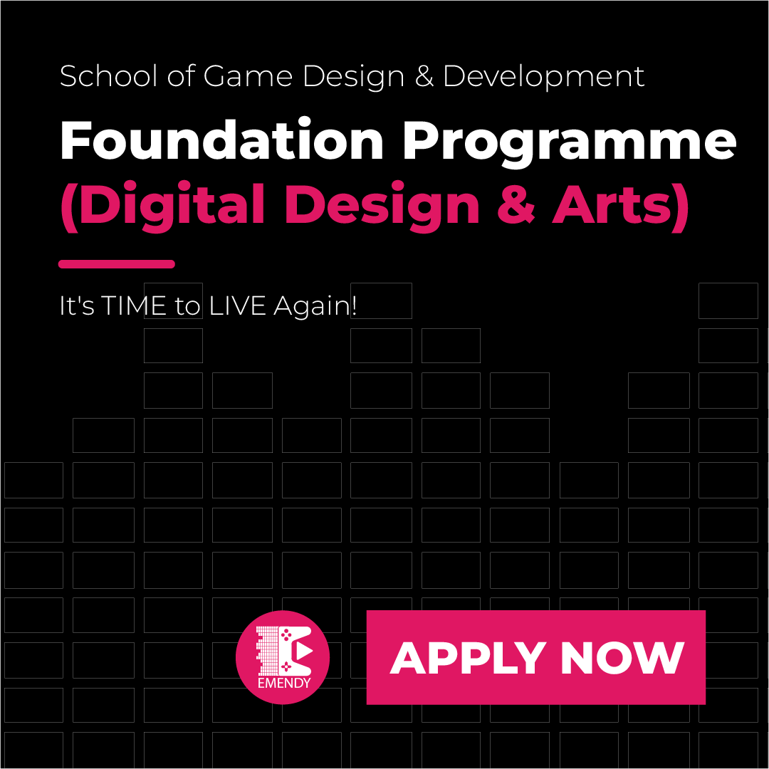 EMENDYInstitute's tweet photo. It’s not too late to start your journey in Game Design &amp; Development. Join Emendy’s School of Game Design &amp; Development and bring your ideas to life — from concept to console!

💥Apply now and take the leap into the world of gaming.
👉https://t.co/pundftVxgT

#ItsTIMEtoLIVEAgain! https://t.co/FwUtKlzEu0