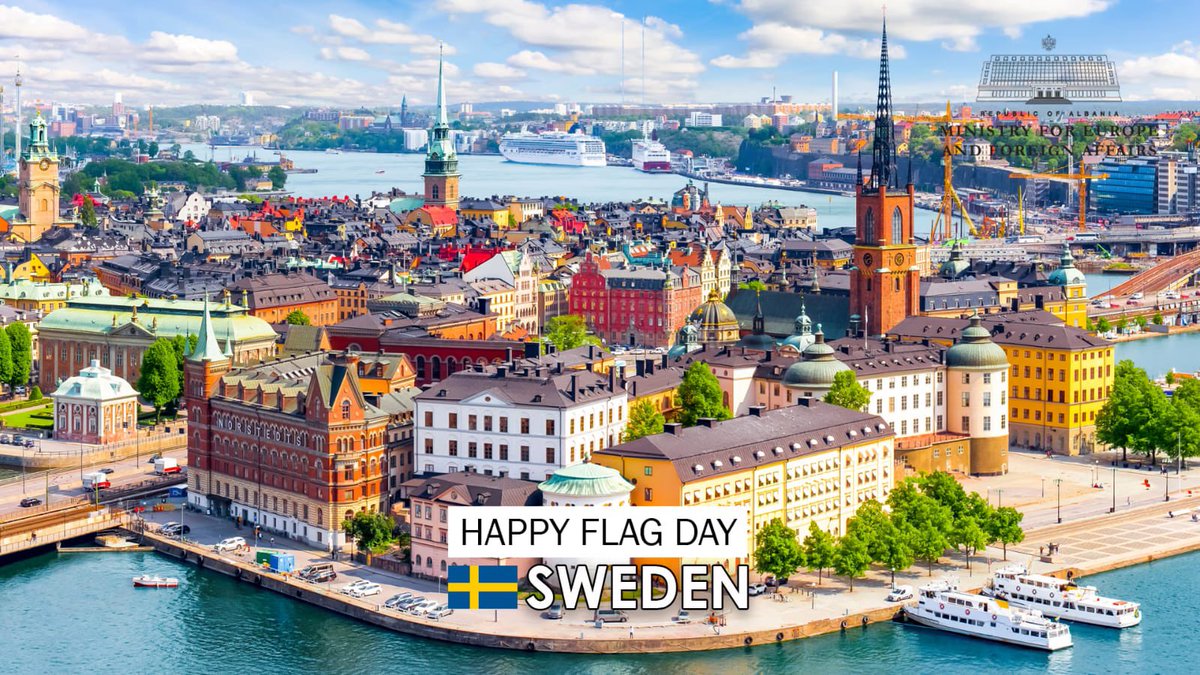 Best wishes to the Government and people of Sweden on their Flag Day.  
 
This special day celebrates Sweden's steadfast commitment to democracy, equality, and sustainability - values that inspire nations worldwide. On this occasion, we extend our special gratitude for the