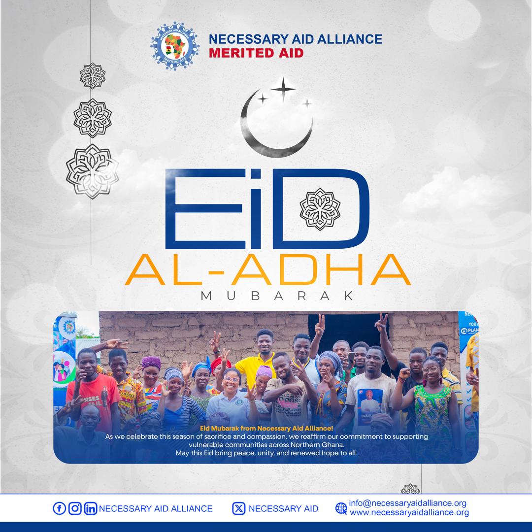 It’s Eid Mubarak 🎊 🕌 
We wish everyone a blissful celebration of this much awaited Religious Festival. May Allah bless and flourish every venture you lay hands on for a better Ghana 🇬🇭 

#Festival #Celebrations #Eid #Mubarak #Wishes