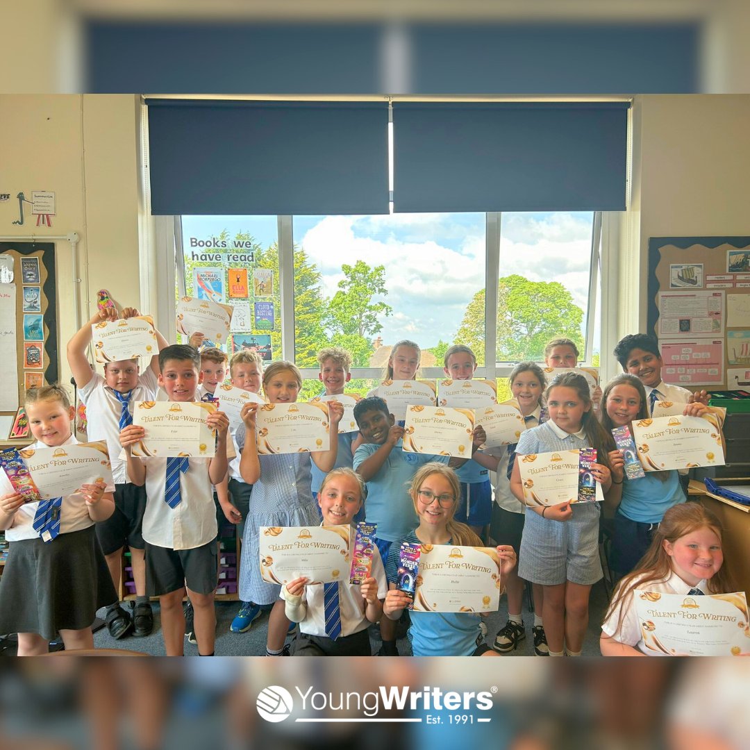 Young Writers (@youngwriterscw) on Twitter photo We’re so excited to celebrate our latest Writing Stars of the Week... the pupils from <a href="/ShawleyPrimary/">Shawley Community Primary Academy</a>! ✨📚
They're work is due to be published in a Wonderverse book - what an amazing achievement!
Huge congratulations guys! 🌟✍️ We’re so excited to celebrate our latest Writing Stars of the Week... the pupils from <a href="/ShawleyPrimary/">Shawley Community Primary Academy</a>! ✨📚
They're work is due to be published in a Wonderverse book - what an amazing achievement!
Huge congratulations guys! 🌟✍️