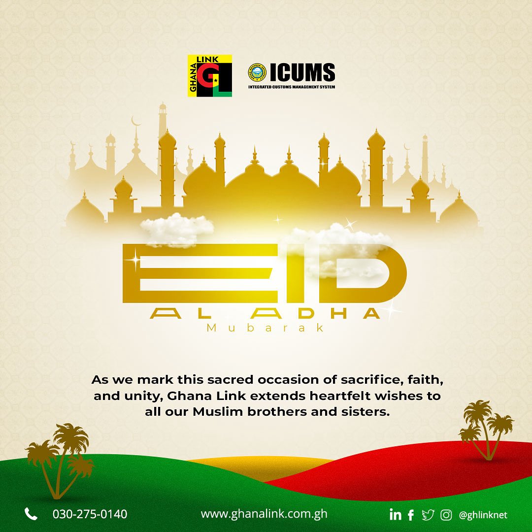 May this Eid bring peace, joy, and prosperity to your homes and our nation. Let us continue to support one another and build a stronger, more connected Ghana.

Eid Mubarak! 🤝🌍 #EidMubarak