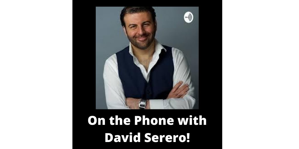Check out the podcast "On the Phone with David Serero!"
He was kind enough to want to speak with me about MusicalTheatreRadio.com

Thank you so much David for being such a great friend to the station and your kindness.

anchor.fm/david-serero/e…
#Musicals