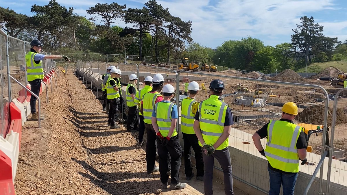 As part of our ongoing commitment to education and early careers outreach, we welcomed 12 civil engineering students from <a href="/fifecollege/">Fife College</a> to visit our <a href="/RandA/">The R&A</a> project in St Andrews.

#YourFuture
