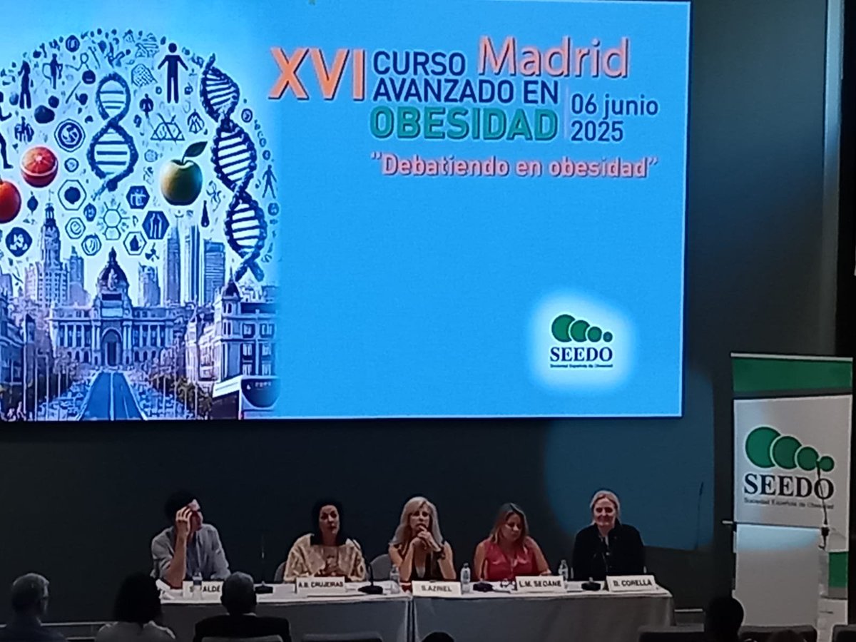 🎉¡Inauguramos el XVI Curso Avanzado en Obesidad de <a href="/SociedadSeedo/">Seedo</a>!🚀 "Debatiendo en #obesidad"
Comienza una gran jornada en <a href="/Icomem_Oficial/">ICOMEM</a> donde abordaremos temas de interés y actualidad en el ámbito de la obesidad: desde los factores fisiopatológicos que determinan su