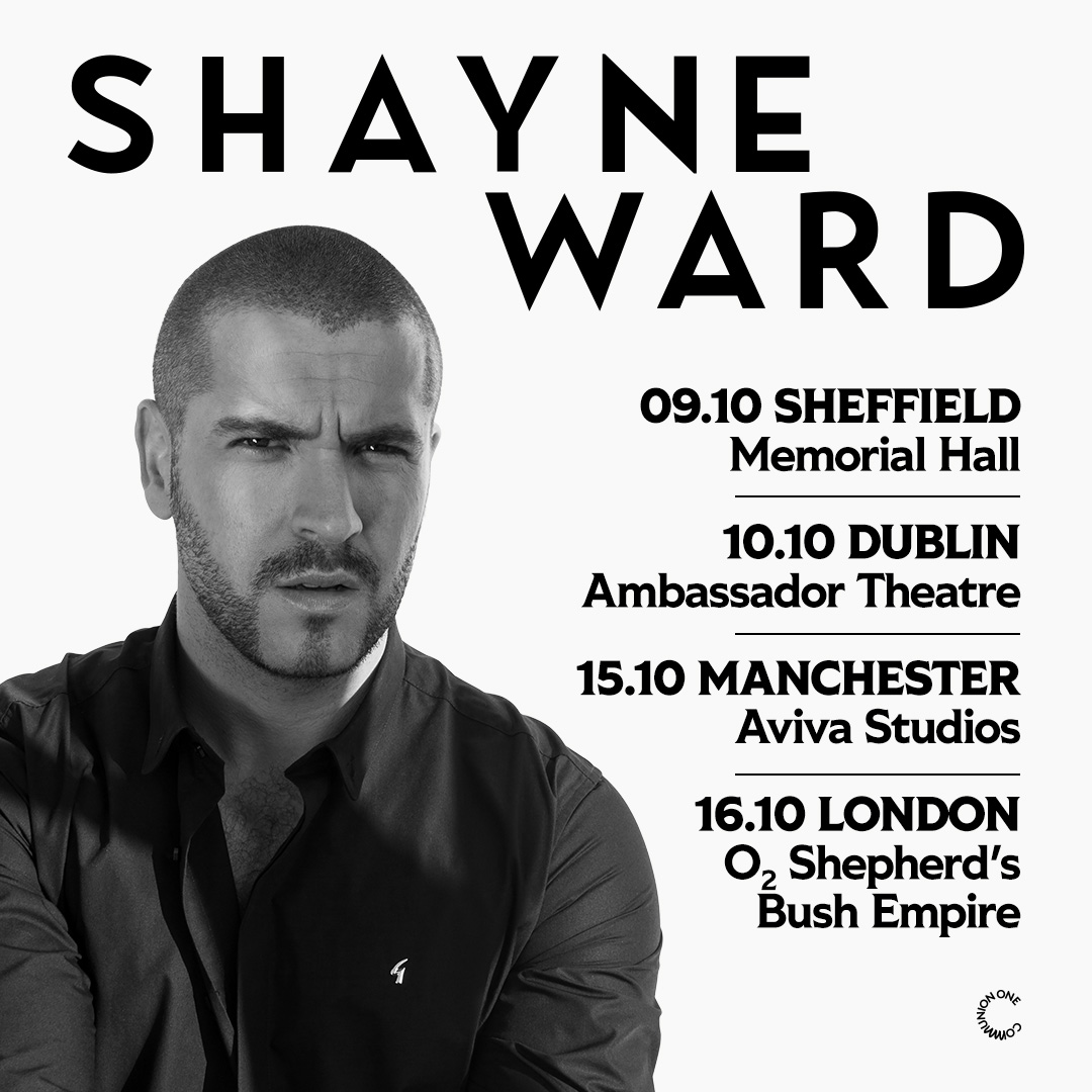 O2 Shepherd's Bush Empire (@o2sbe) on Twitter photo NEW // Multi-Platinum recording artist <a href="/shayneTward/">Shayne Ward</a> will be heading to London on Thu 16 Oct.
Get 48-hour early access Priority Tickets from 10am Wed 11 Jun ๐ amg-venues.com/xFHH50W5kfs #O2Priority #ShayneWard NEW // Multi-Platinum recording artist <a href="/shayneTward/">Shayne Ward</a> will be heading to London on Thu 16 Oct.
Get 48-hour early access Priority Tickets from 10am Wed 11 Jun ๐ amg-venues.com/xFHH50W5kfs #O2Priority #ShayneWard