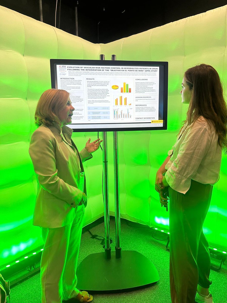 avericum's tweet image. Un año más el equipo de #nefrología de #Avericum en el Congreso de Viena #ERA25 La Dra. Antón y equipo asisten a sesiones científicas de alto nivel, explorando nuevas terapias y colaboraciones internacionales y presentando comunicaciones orales y E-pósters ¡Seguimos! 💪