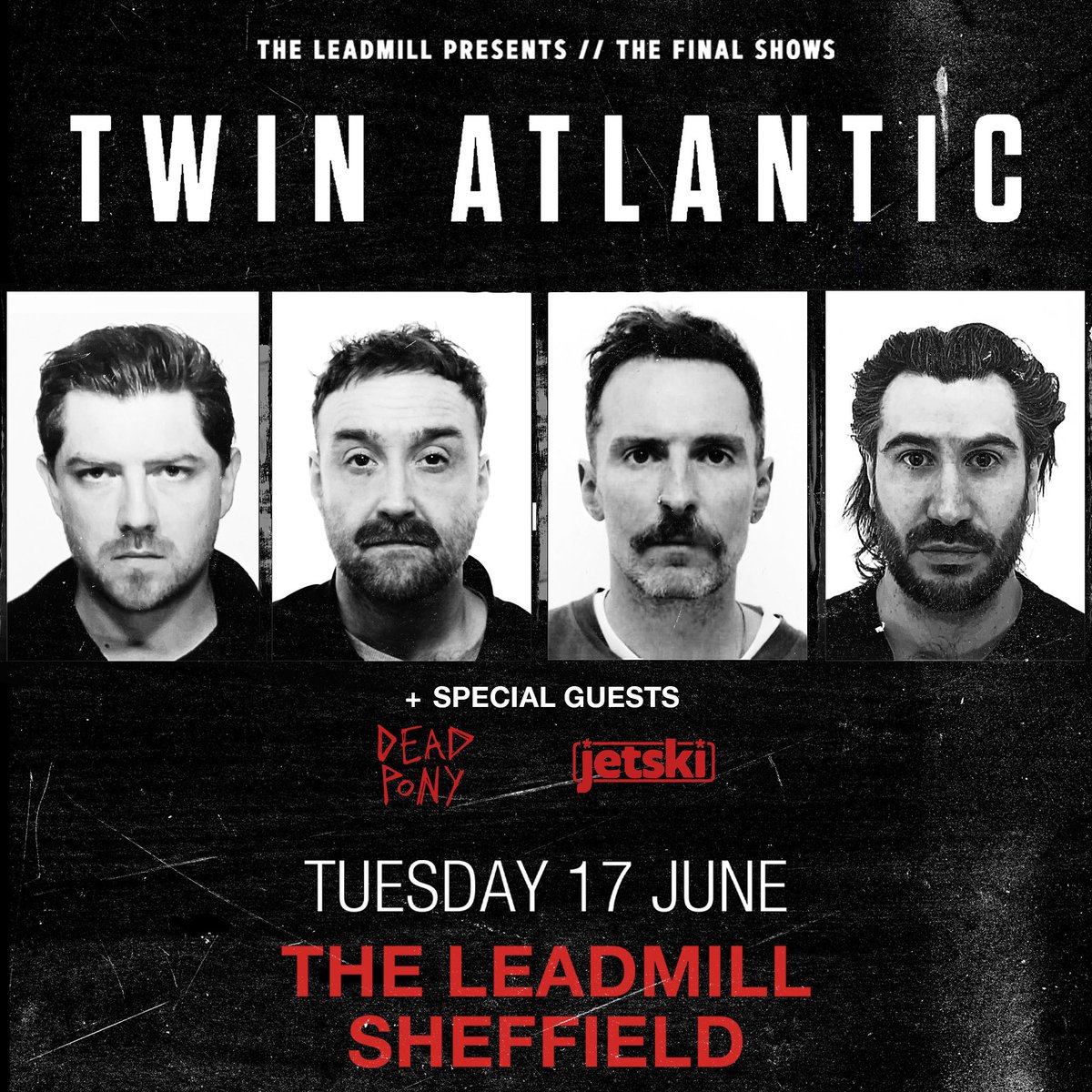 Twin Atlantic (@twinatlantic) on Twitter photo SHEFFIELD: ON SALE NOW 
leadmill.co.uk/event/twin-atl… SHEFFIELD: ON SALE NOW 
leadmill.co.uk/event/twin-atl…