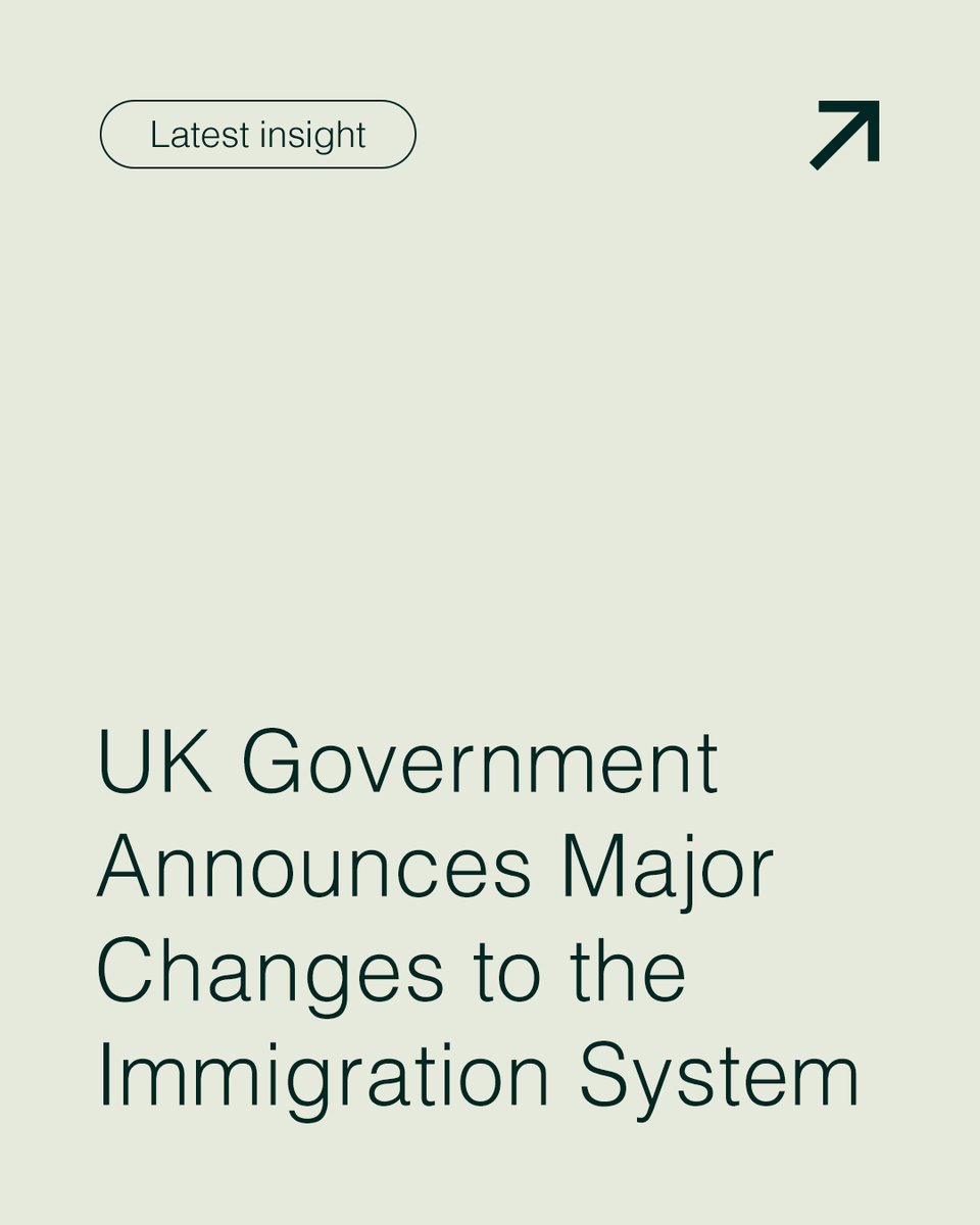 The UK Government has released a new White Paper outlining major changes to: 

✔️ Work Visas 

✔️ Student Visas 

✔️ Settlement &amp; Citizenship pathways 

Read our latest blog to find out what these changes mean for individuals, families, and institutions bit.ly/3FHYY9K