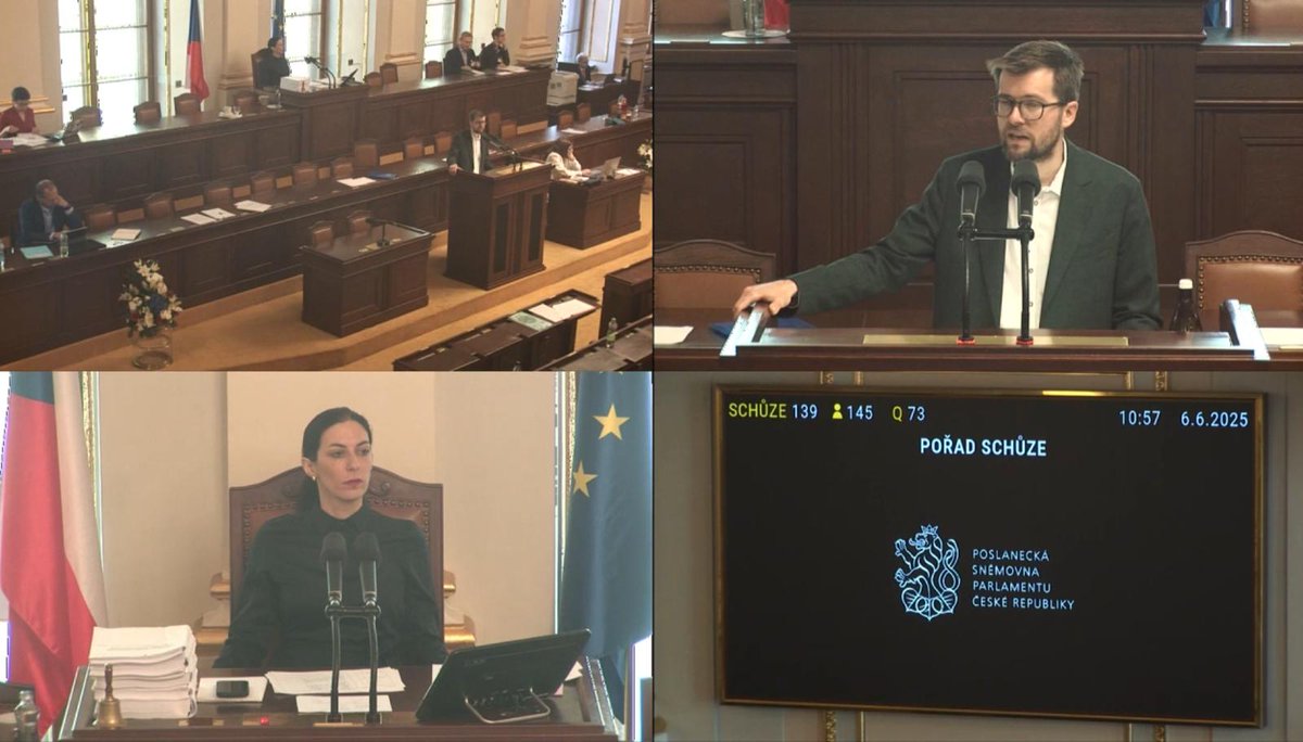 Matěj Ondřej Havel (@m_o_havel) on Twitter photo Dříve poslanci <a href="/PiratskaStrana/">Piráti</a> kritizovali obstrukce. Plot twist.
Už dvě hodiny to tady <a href="/JakubMichalek19/">Jakub Michálek</a> paralyzuje, nebudeme hlasovat příspěvky na penzi pro náročné profese, nebudeme hlasovat dva zákony o vědě a výzkumu.
Na co je to dobrý?! Dříve poslanci <a href="/PiratskaStrana/">Piráti</a> kritizovali obstrukce. Plot twist.
Už dvě hodiny to tady <a href="/JakubMichalek19/">Jakub Michálek</a> paralyzuje, nebudeme hlasovat příspěvky na penzi pro náročné profese, nebudeme hlasovat dva zákony o vědě a výzkumu.
Na co je to dobrý?!