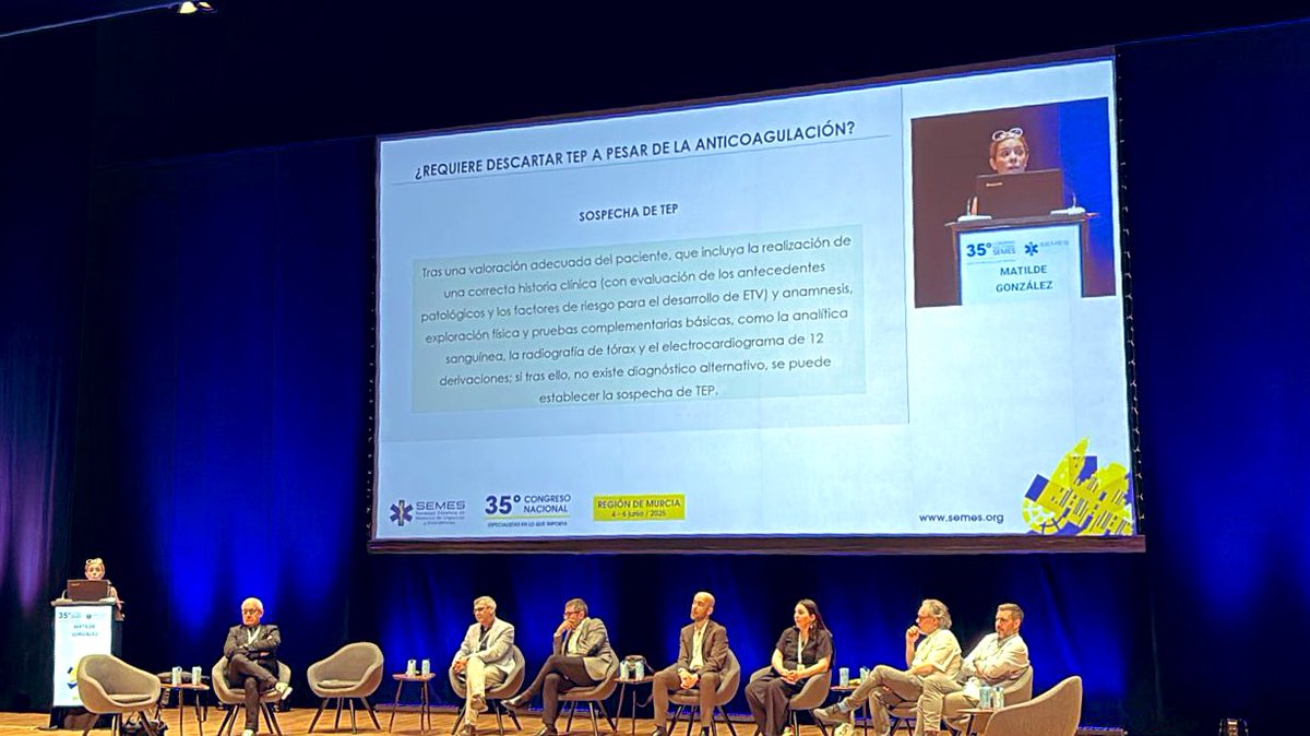 La Dra.Jiménez <a href="/sonia_austen_70/">Sònia Jiménez</a>  en la MESA TRANSVERSAL: MANEJO INTEGRAL DE LA DISNEA EN URGENCIAS: UN ENFOQUE
MULTIDISCIPLINAR A TRAVÉS DE UN CASO CLÍNICO DE INSUFICIENCIA
CARDÍACA AGUDA

#SEMES2025 <a href="/ETVSEMES/">ETV-SEMES</a> #ActualizaETV