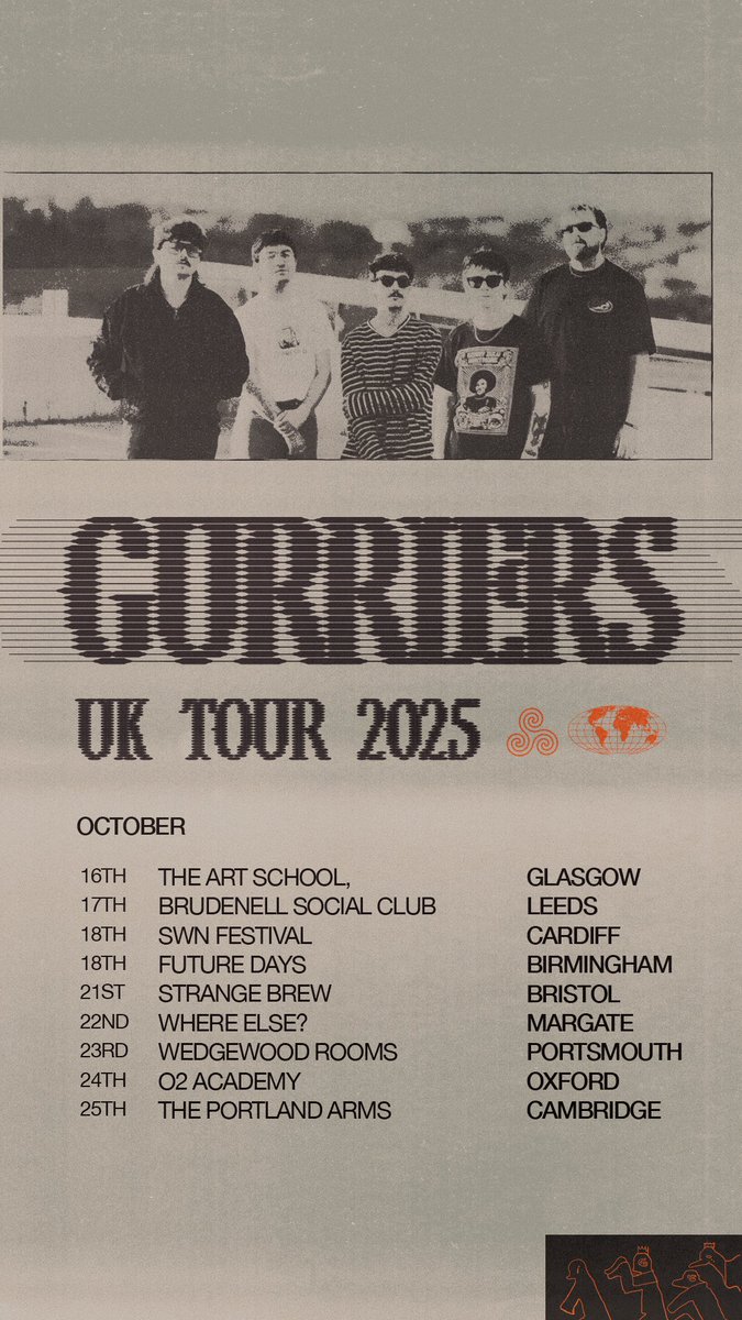 UK Tour tickets on sale now.

gurriers.net/live