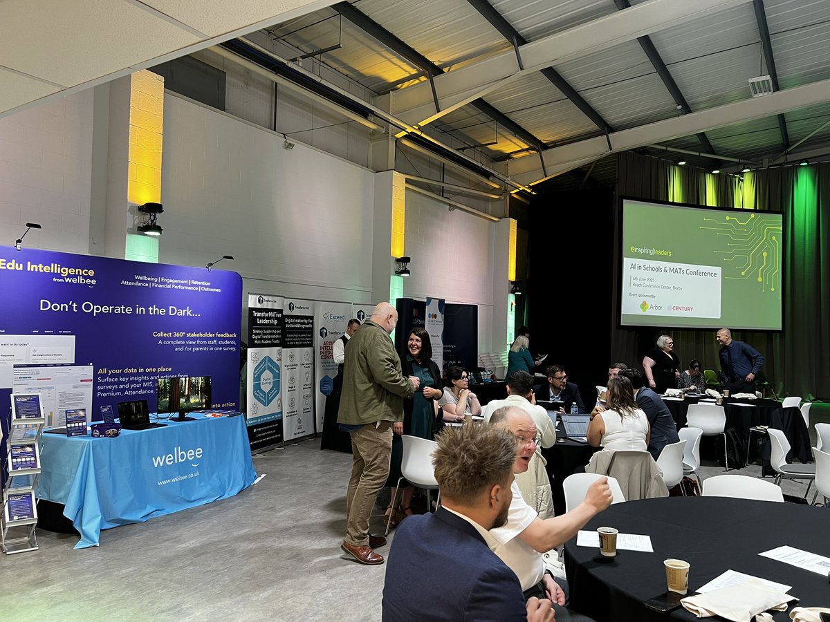 🏫 Our AI in Schools and MATs Conference has gotten underway, bringing together education leaders and tech experts to share insights, spark conversation and deepen understanding of AI’s role in education.