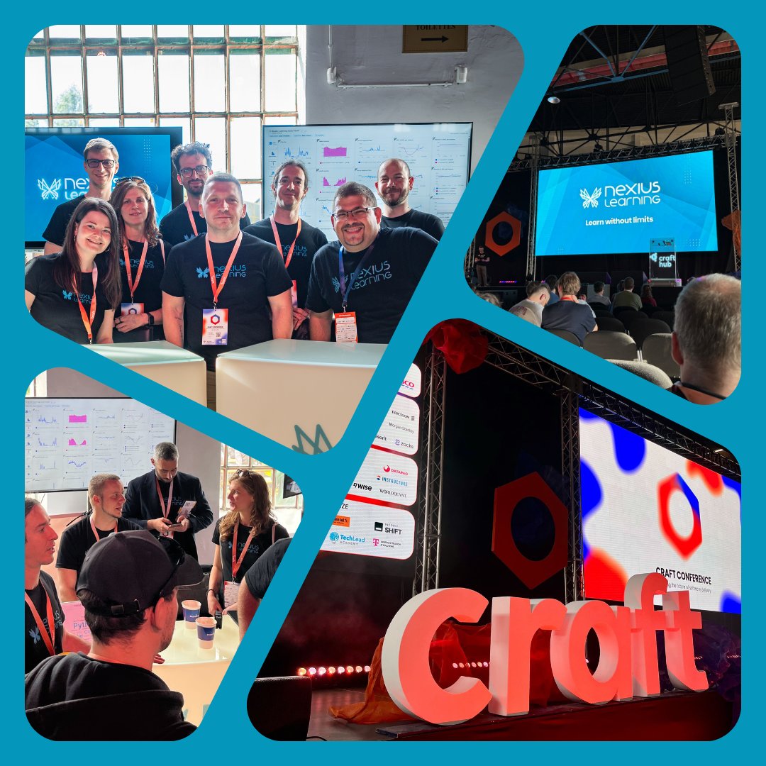 CraftConf's tweet image. We had an amazing time at Craft Conference 2025!
It was a pleasure connecting over foosball, future-focused chats on digital education, and a buzzing prize draw.
Thanks to everyone who stopped by!
Let’s keep learning, growing & crafting together. 🌟👋