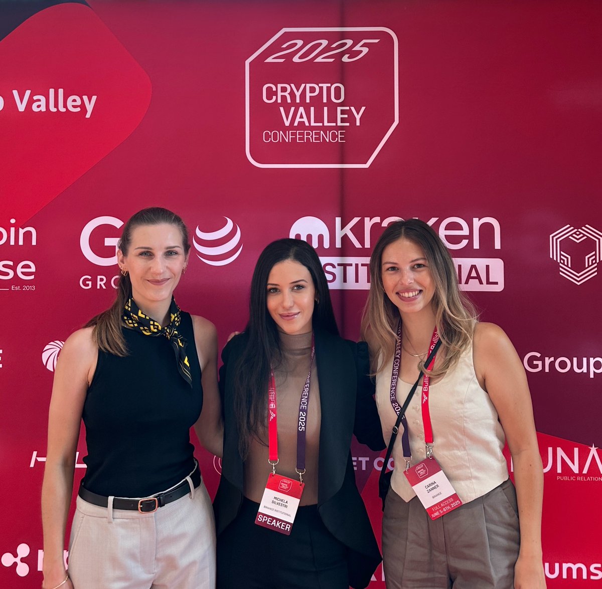 Michela (@michelasilvestr) on Twitter photo Switzerland🇨🇭never disappoints! <a href="/BinanceVIP/">Binance VIP & Institutional</a> had a great time this week meeting some of the biggest European investors,VCs and asset managers actively building, trading, and deploying through #Binance
Thanks <a href="/thecryptovalley/">Crypto Valley</a> for hosting us.
Onward and upward! 🚀 Switzerland🇨🇭never disappoints! <a href="/BinanceVIP/">Binance VIP & Institutional</a> had a great time this week meeting some of the biggest European investors,VCs and asset managers actively building, trading, and deploying through #Binance
Thanks <a href="/thecryptovalley/">Crypto Valley</a> for hosting us.
Onward and upward! 🚀