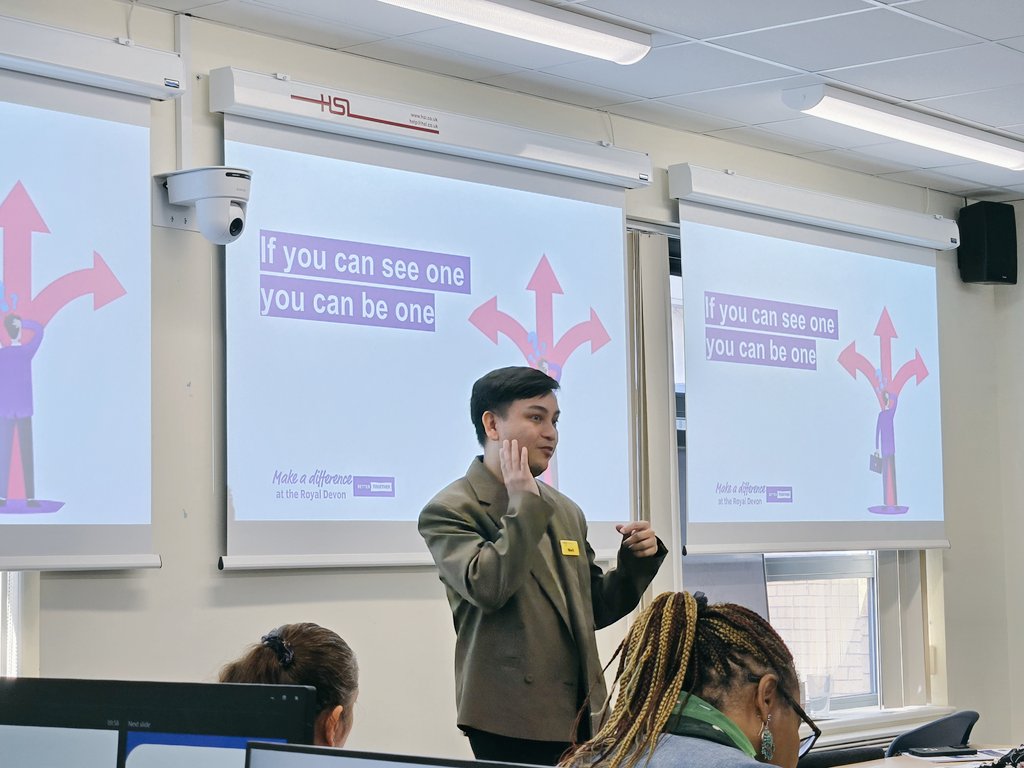 Ed Hernaez 🇵🇭 (@edhernaez) on Twitter photo "If you can see one, you can be one."
A strong message from our amazing <a href="/IamMarkD/">Mark Doblas</a>
On going leadership and development workshop with stay-and-thrive at the <a href="/RoyalDevonNHS/">Royal Devon NHS</a>
#PNAUK #TrailBlazer
<a href="/jamesmarthy01/">james esleyer</a> "If you can see one, you can be one."
A strong message from our amazing <a href="/IamMarkD/">Mark Doblas</a>
On going leadership and development workshop with stay-and-thrive at the <a href="/RoyalDevonNHS/">Royal Devon NHS</a>
#PNAUK #TrailBlazer
<a href="/jamesmarthy01/">james esleyer</a>