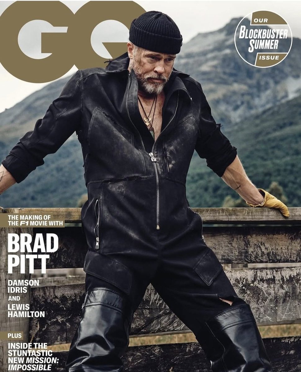 infodrevistas's tweet image. #BradPitt en @GQMagazine #summerissue