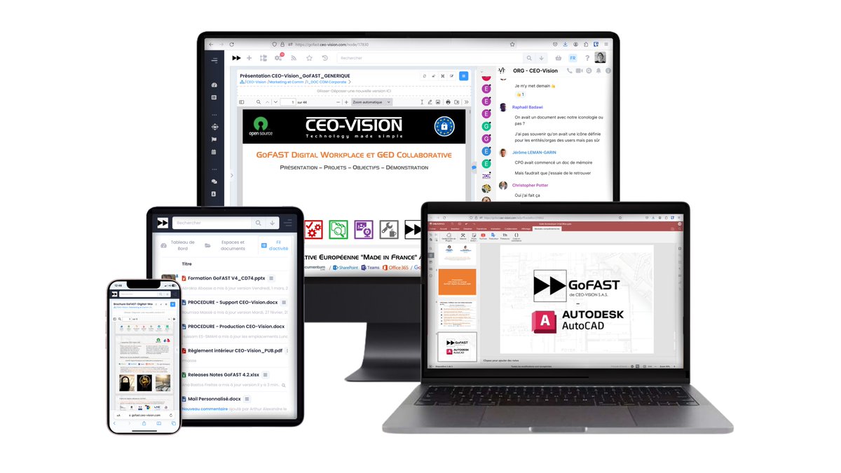 GoCEOVision's tweet image. 🚀 Testez GoFAST gratuitement pendant 30 jours : l’alternative tout-en-un à Microsoft 365, SharePoint et Teams ! 

Et si vous passiez à une solution collaborative souveraine, performante et simplifiée ?  

Dès aujourd’hui, profitez d’un essai gratuit de 30 jours pour découvrir…