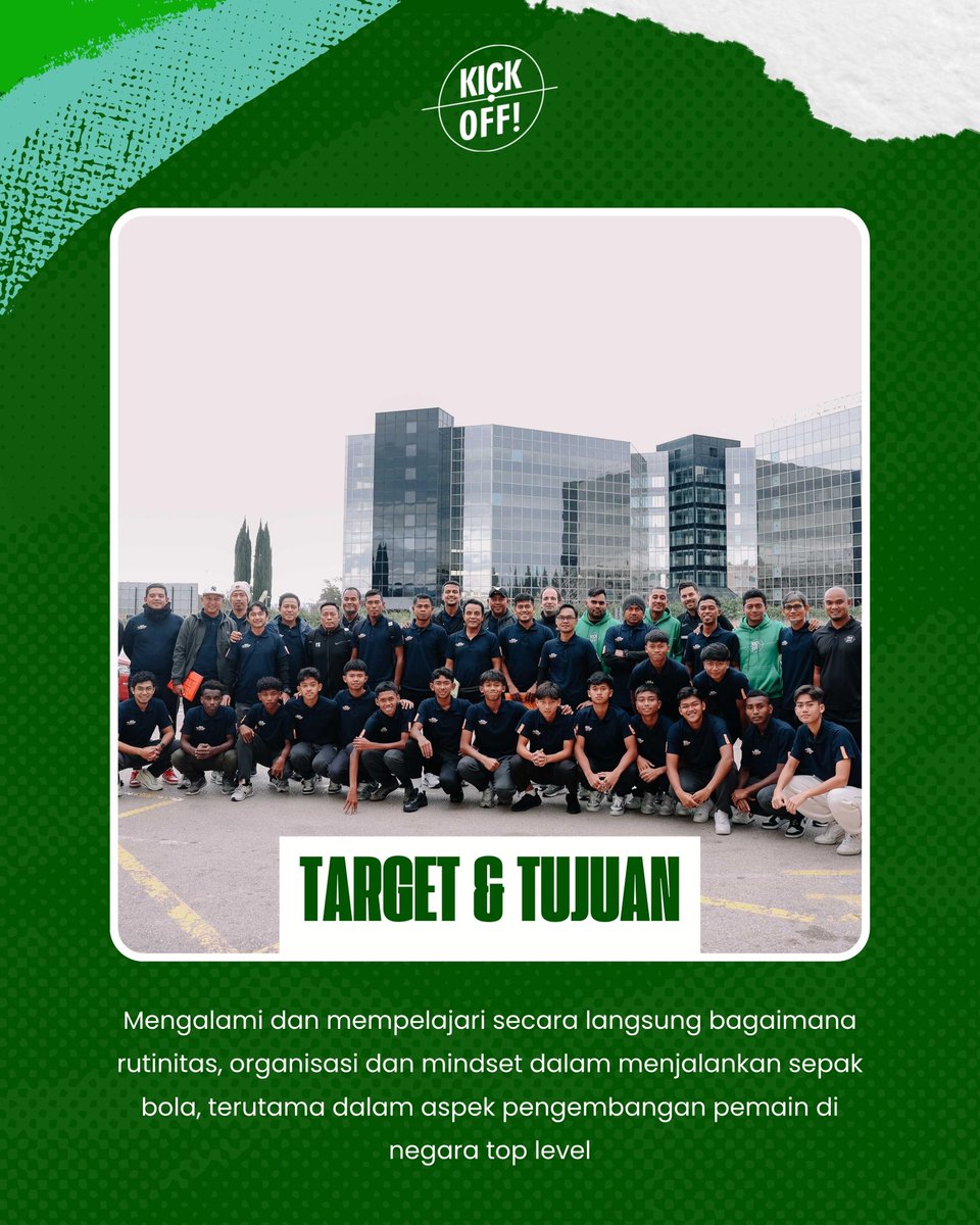 kickoffid's tweet image. Aventura en Espana jadi program international internship yang kami jalani bersama @pt_lib dan @ekkonomethod di tahun ini. 18 pemain dan pelatih terbaik @epaliga1 U16 berkesempatan emas belajar sepakbola di Spanyol.

#kickoffmethod #ekkonomethod #individualdevelopment