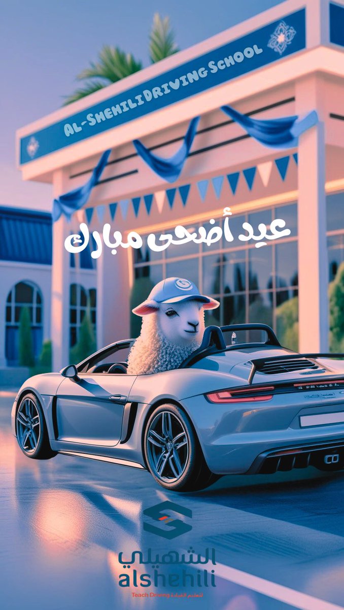 يسّر مدرسة الشهيلي لتعليم قيادة المركبات أن تتقدم بخالص التهاني وأصدق التبريكات إلى جميع عملائنا الكرام، وإلى الأمة الإسلامية جميعاً ، بمناسبة حلول #عيد_الأضحى_المبارك.
سائلين الله أن يعيده علينا وعليكم بالخير واليمن والبركات، وأن يتقبل من الجميع صالح الأعمال 🚙🤍.
#القريات