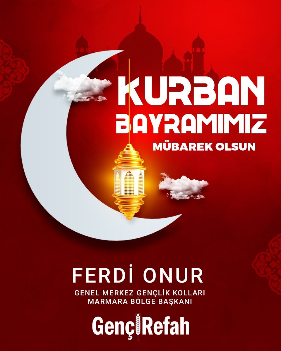 eferdionur's tweet photo. Mübarek #KurbanBayramı’nızı tebrik eder, milletimizin ve İslam âleminin birlik, huzur ve refah içinde olmasını niyaz ederim. https://t.co/ZnMxGyvbOj