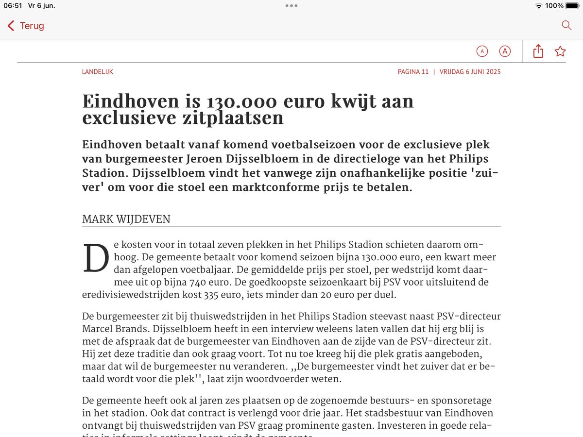 Tja, hoe komt het toch zo’n ravijnjaar?