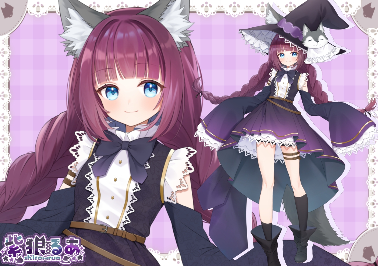 紫狼 るあ🐺🪄@Vtuber準備中 (@shiro_ra466) / X