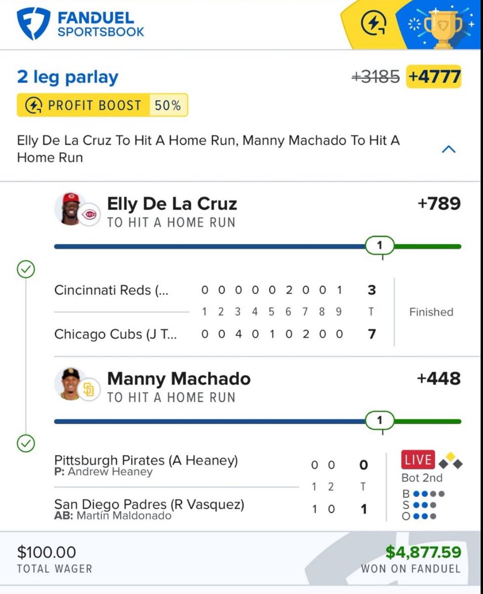 Bankrupting Bookies tweet media