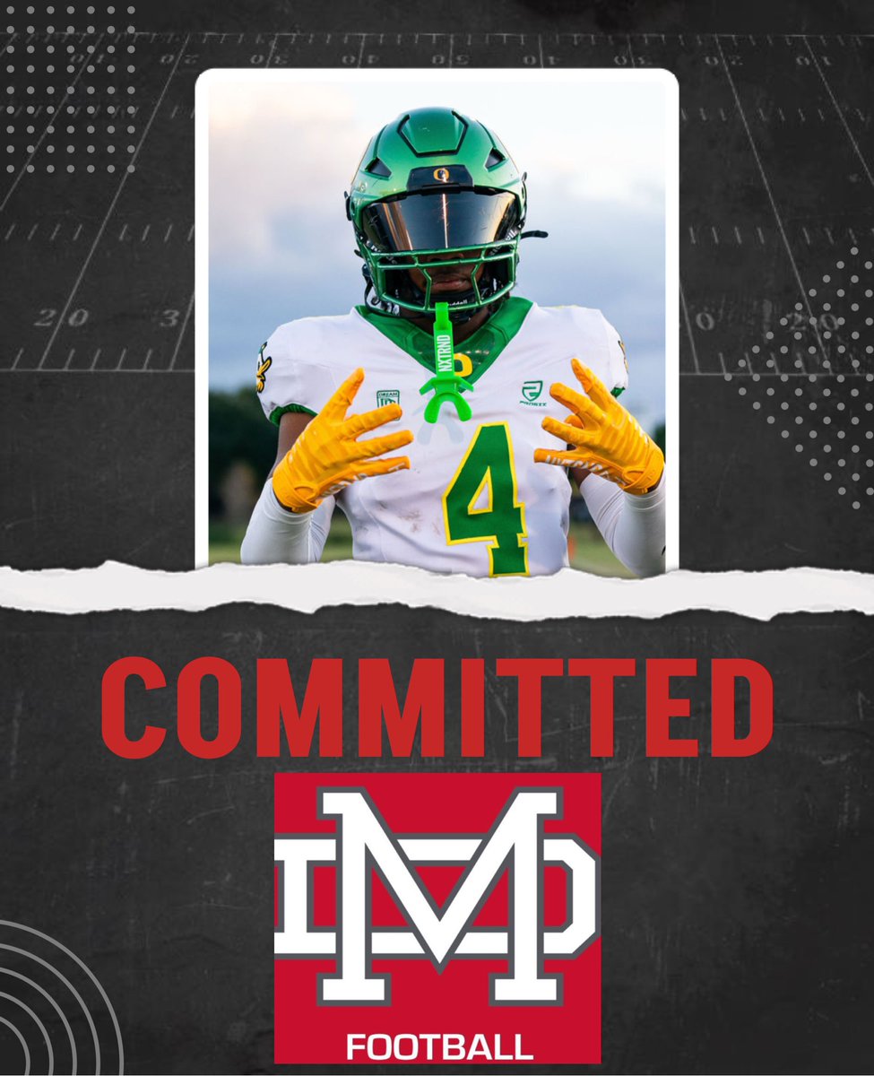 I will be furthering my football career <a href="/MDFootball/">Mater Dei Football</a>  Let’s goooooooo!!!!!!