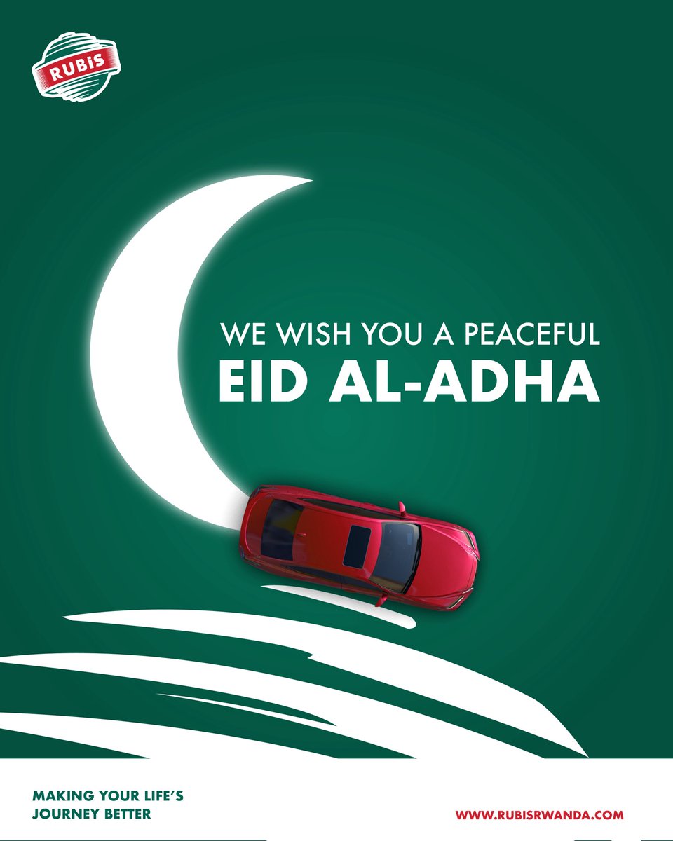 As you gather with loved ones, may your journeys be safe, your hearts full, and your days bright.

#EidMubarak #rubis