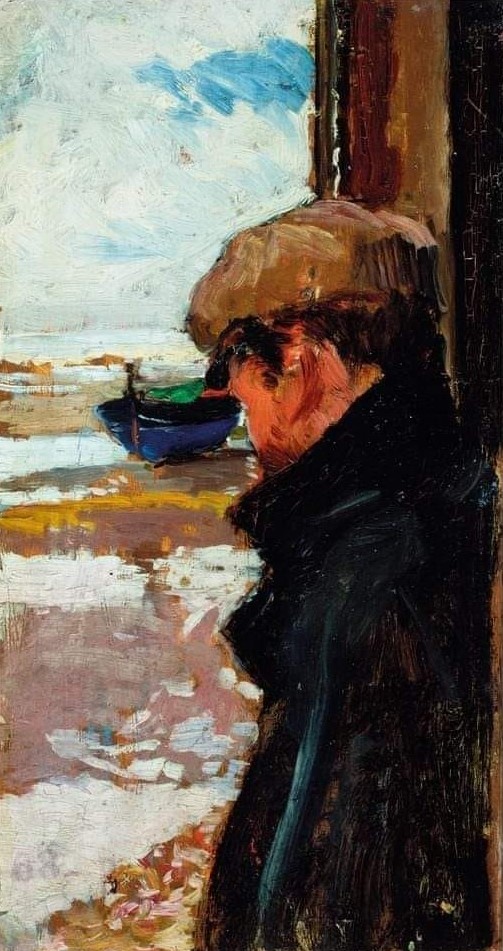 Laberintos del Arte (@laberintosarte) on Twitter photo #ElSorolladeHoy
Título: Marinero. El Cabañal.
Año: c. 1904.
Medidas: 25,5 x 13,5cm.
Localización: <a href="/MuseoSorolla/">Museo Sorolla</a>
Periodo: Culminación (1900-1910). #ElSorolladeHoy
Título: Marinero. El Cabañal.
Año: c. 1904.
Medidas: 25,5 x 13,5cm.
Localización: <a href="/MuseoSorolla/">Museo Sorolla</a>
Periodo: Culminación (1900-1910).