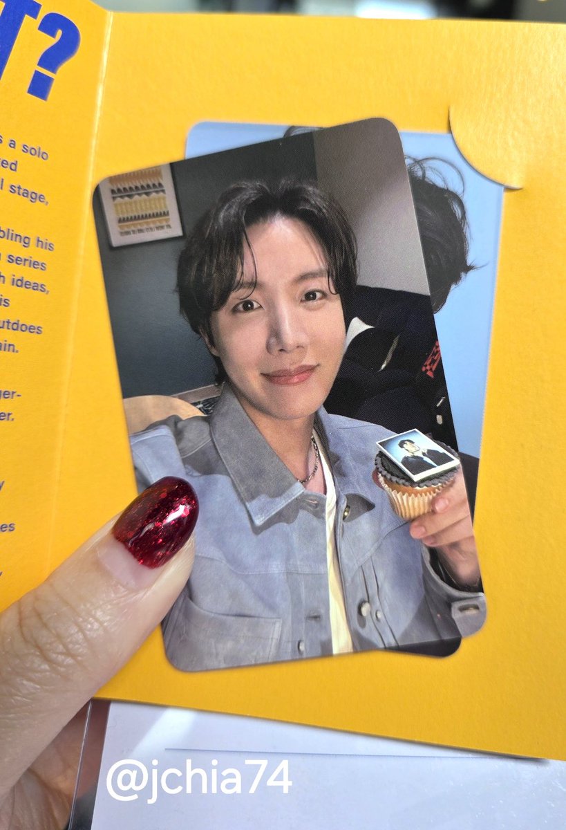 J-HOPE - AND WHAT? EXHIBITION 🎁 Entrance Benefit Photocard