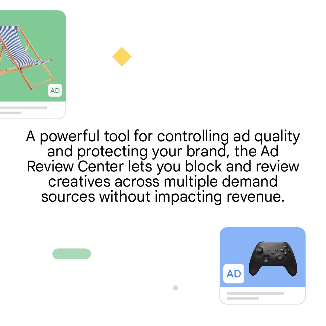 Monetize your mobile app with #GoogleAdMob. Here's a breakdown of what the product can help you achieve.

🔗 Learn more: goo.gle/4kVJSfP