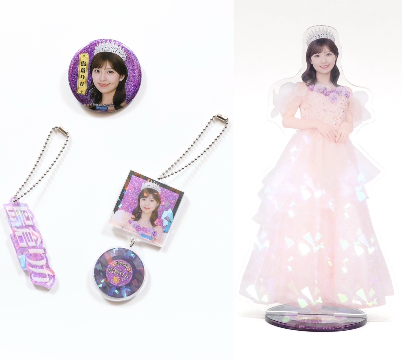 島倉りか アクリルスタンド 2種セット 2024バースデーイベント&5周年 DC FACTORY_GOODS on X: 