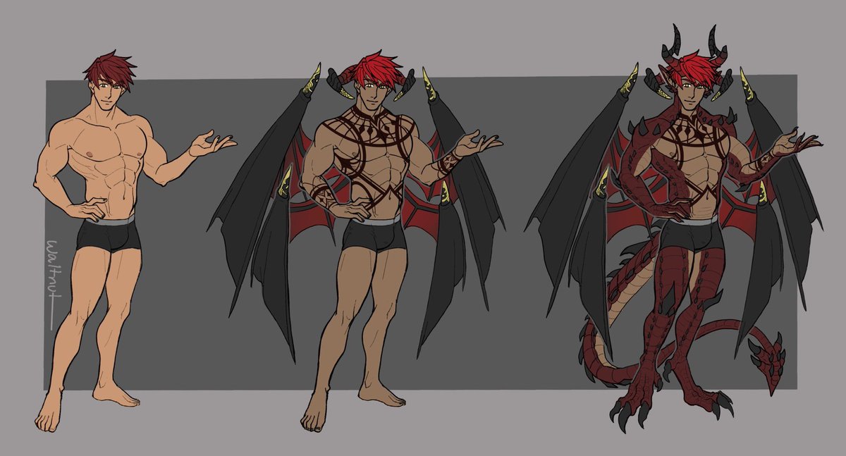 Brooke_Druet's tweet photo. Diavolo Level Designs - First Pass

I will shade and design clothes for these eventually, but these are for reference for future 🖌️.
There will also be a Lv 5 for this big boy but I need some time to make up a whole sheet for that!
Hope you guys like him!

#obeyme https://t.co/Gc8qcyxfc4
