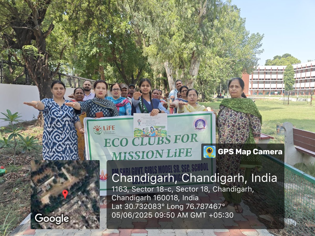 GGMSSS18 CHD (@ggmsss18) on Twitter photo #ProudMoment💐
Eco-club incharge Ms Sangita Rani, Head girl Priya and school Mali Shri Ram got appreciation certificate by the Education department on #EnvironmentDay2025 for their commendable services.
<a href="/EduMinOfIndia/">Ministry of Education</a>
<a href="/DselEduMinistry/">Department of School Education & Literacy</a>
<a href="/SamagraShiksha/">SAMAGRA SHIKSHA MoE India</a>
<a href="/chandigarh_admn/">Chandigarh Admn</a> #ProudMoment💐
Eco-club incharge Ms Sangita Rani, Head girl Priya and school Mali Shri Ram got appreciation certificate by the Education department on #EnvironmentDay2025 for their commendable services.
<a href="/EduMinOfIndia/">Ministry of Education</a>
<a href="/DselEduMinistry/">Department of School Education & Literacy</a>
<a href="/SamagraShiksha/">SAMAGRA SHIKSHA MoE India</a>
<a href="/chandigarh_admn/">Chandigarh Admn</a>
