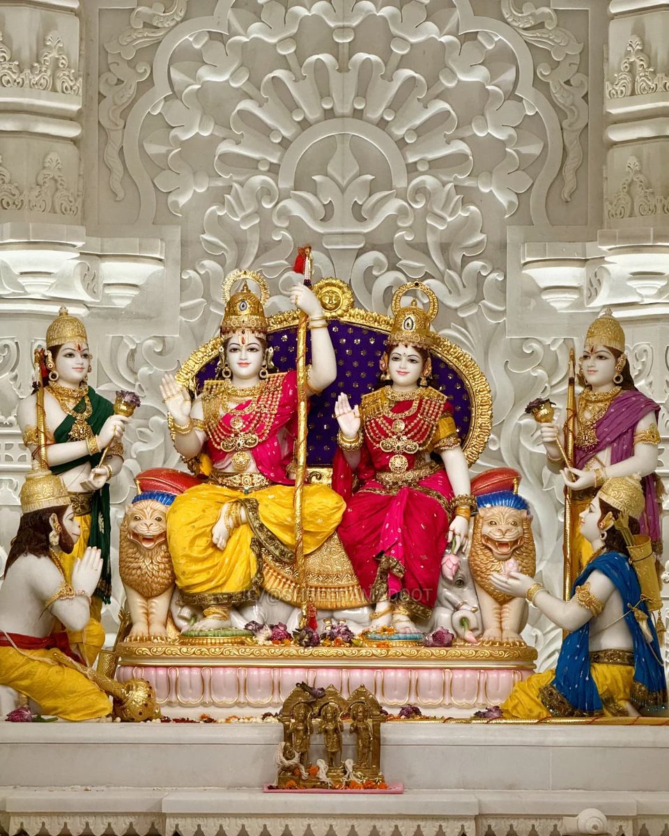 प्रभु राम दरबार सहित विराजमान हुए जय श्री राम