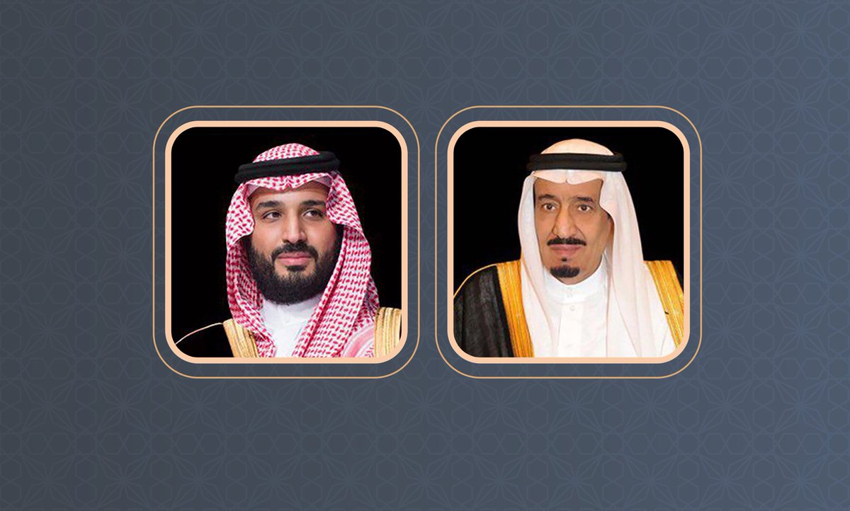 يسرّني أن أرفع أسمى آيات التهاني والتبريكات إلى مقام خادم الحرمين الشريفين الملك سلمان بن عبدالعزيز آل سعود، وإلى صاحب السمو الملكي الأمير محمد بن سلمان بن عبدالعزيز آل سعود، ولي العهد رئيس مجلس الوزراء – حفظهما الله – بمناسبة عيد الأضحى المبارك، سائلاً المولى -عز وجل- أن يعيده
