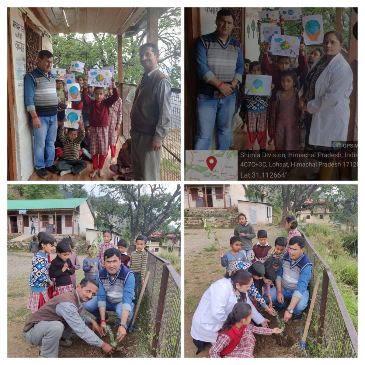 ayurvedhp09's tweet photo. Environment  day celebrations🦚
#AYUSH https://t.co/1bpKlDqD9G