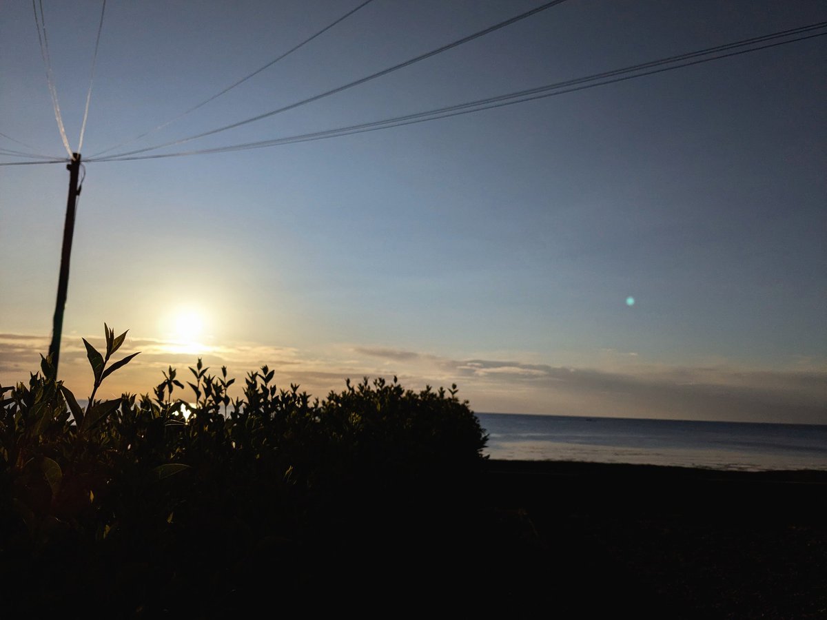 This morning's sunrise 🌞