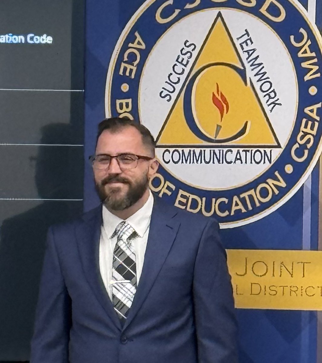 Congratulations on your new leadership position! We look forward to having you as part of our  CJUSD MAC team!