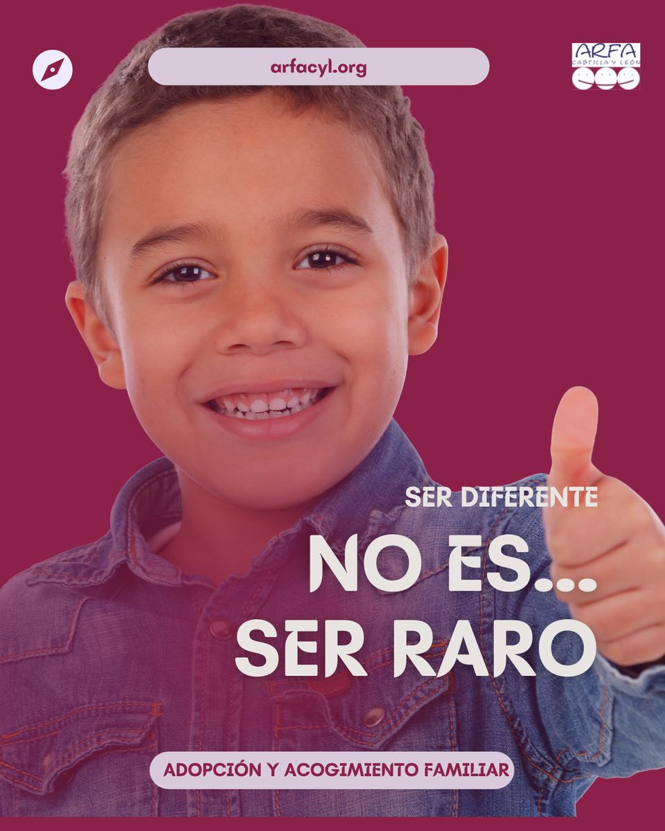 arfacyl.org (@arfacyl_org) on Twitter photo 👁️🗨️ Ser adoptado o acogido no debería doler. Pero a veces duele. No por la historia, sino por cómo se señala, juzga o silencia.
En <a href="/Arfacyl_Org/">arfacyl.org</a> creemos en infancias visibles y respetadas. Porque diferente no es raro. Raro es no saber acoger la diversidad. 👁️🗨️ Ser adoptado o acogido no debería doler. Pero a veces duele. No por la historia, sino por cómo se señala, juzga o silencia.
En <a href="/Arfacyl_Org/">arfacyl.org</a> creemos en infancias visibles y respetadas. Porque diferente no es raro. Raro es no saber acoger la diversidad.