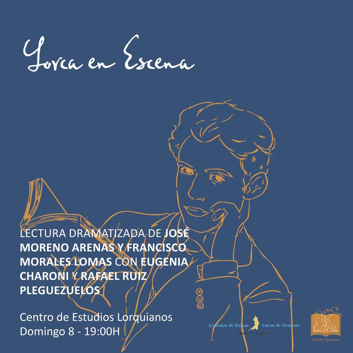 Nos vemos el domingo en Fuente Vaqueros, celebrando a Lorca en buena compañía.