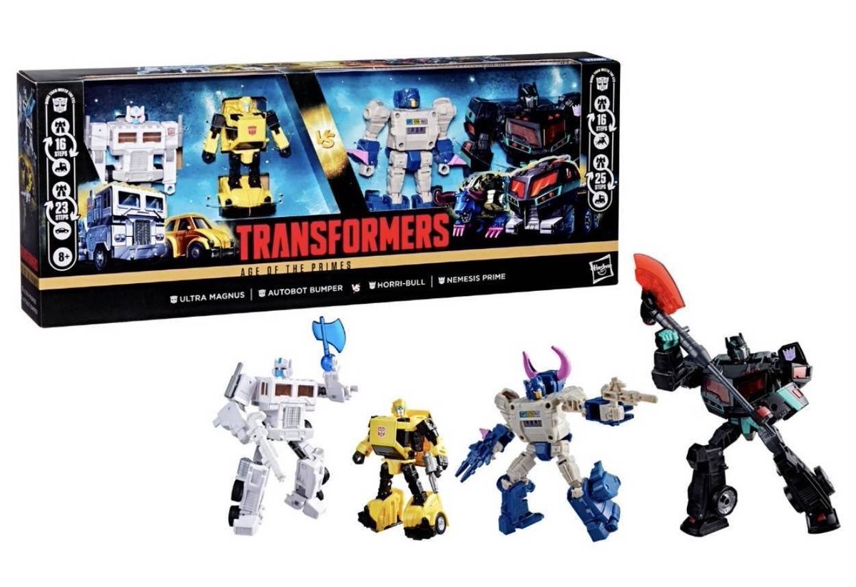BFCollecticon's tweet photo. Magnus &amp; Nemesis are throwaways, Horribull is a must for completion &amp; Bumper from this mold is one I was desperate for. https://t.co/GawFcMssdA