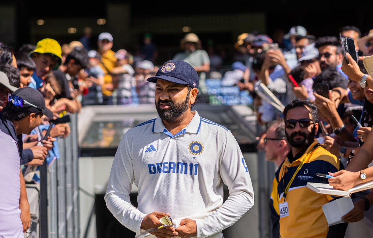 Rohit Sharma said "My father worked in a transport company - my father was very much involved in sacrificing things so that we could have our life - my father always, since day one, has always been a fan of Test cricket".