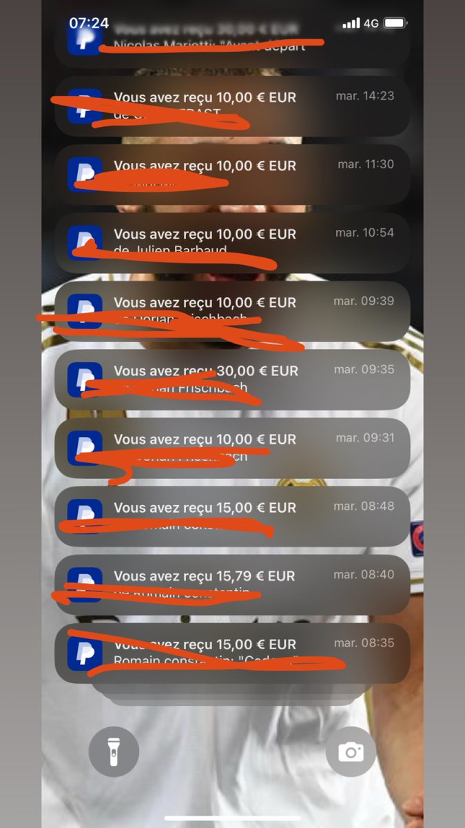 Grp2moneyslav's tweet photo. Arrêter de douter depuis le début y’a que moi qui et carré sur Twitter ✅
Tu veux 1 ou 2 groupe moneyslav viens pv ✅💪🏼
Ta besoin dune preuve je te montre mon paypal 🥱🥱
#moneyslav #argent #leseul https://t.co/6n0G3DeAkg